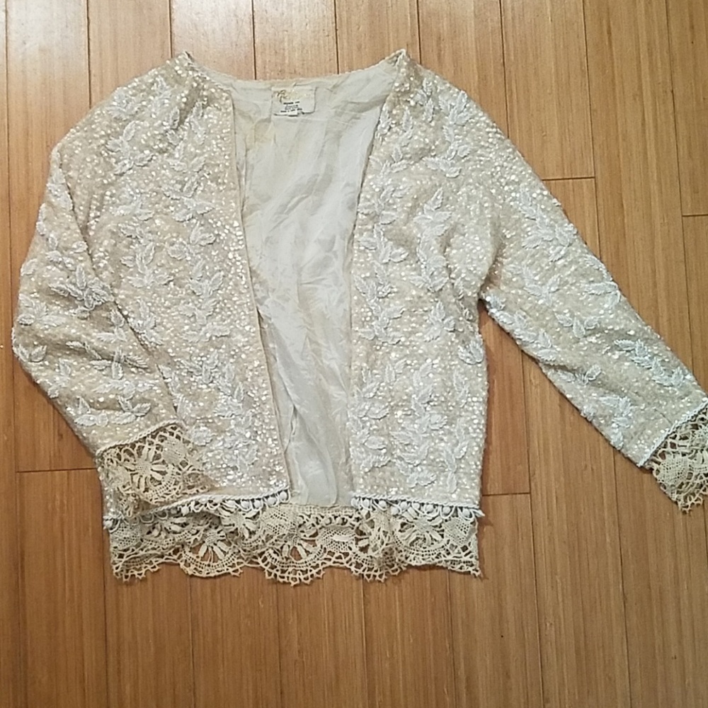 Vintage sequined sweater